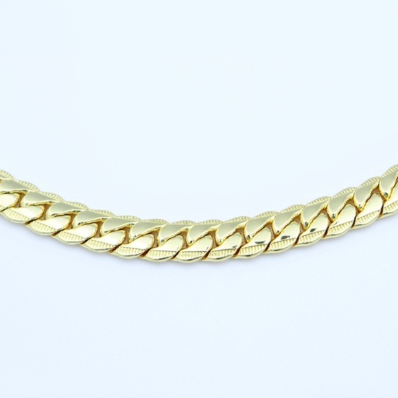 "David" 18K Real Gold Plated Necklace - Picture 2 of 4